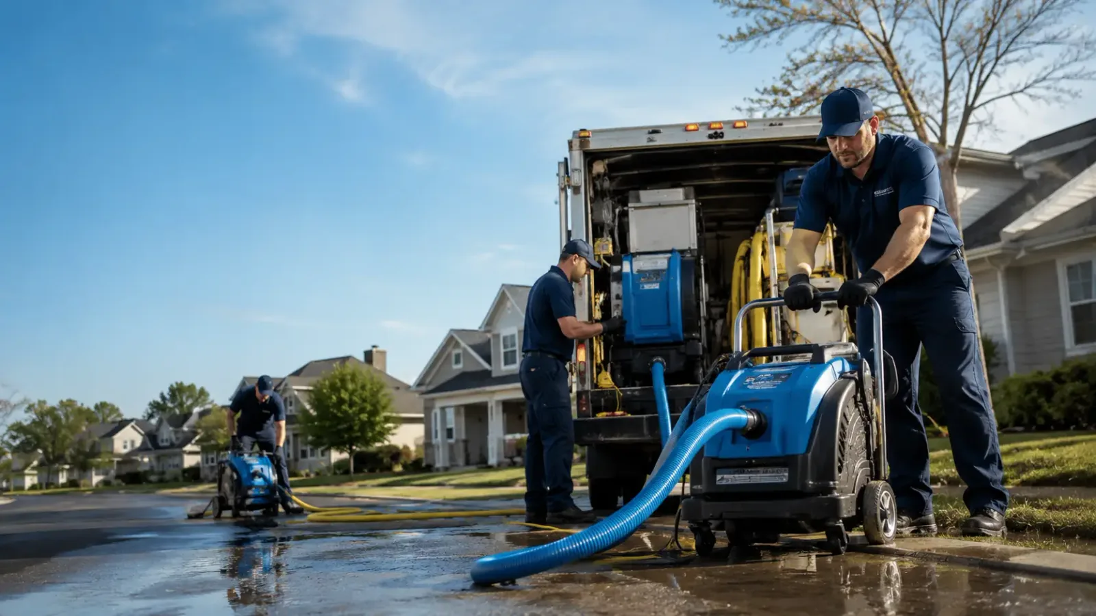 Flood Damage Cleanup in Bushton, KS